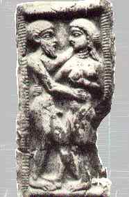 Huwelijk van Inanna en Dumuzi, kleitablet, ca. 2000 jr v.o.j.